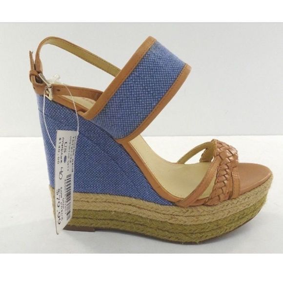 Buckle Shoes - New -Womens Luxury Rebel -Blue/Tan - US Size 9/9.5